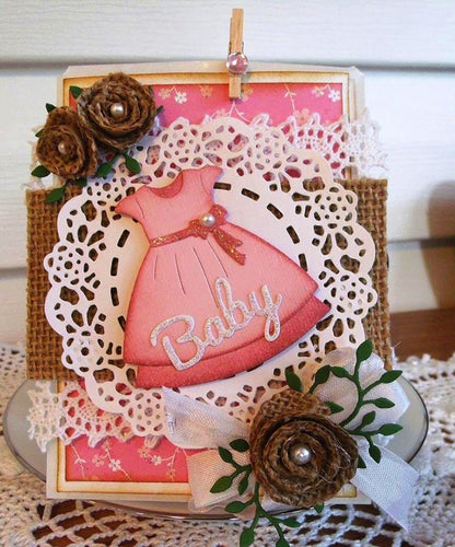 Word Baby Die /  Suaje de Palabra Baby Descontinuado Cottage Cutz