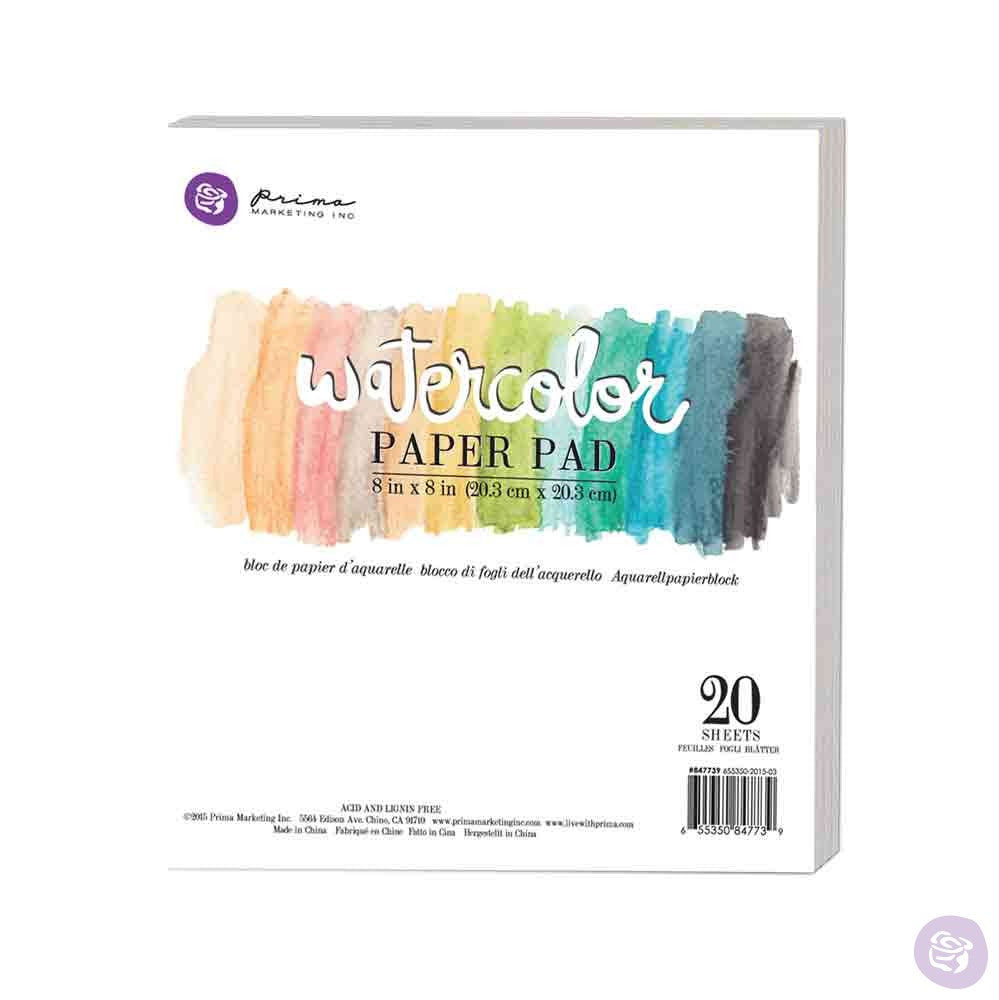 Watercolor Paper Pad / Block de Papel Para Acuarela Descontinuado Prima Marketing