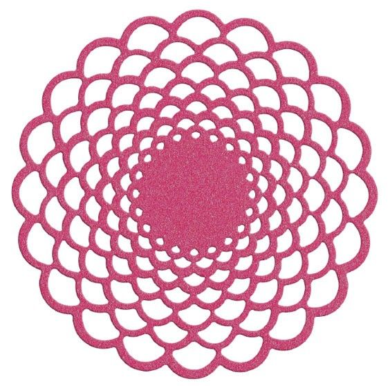 Nesting Dies Floral Doily  / Suaje de Blonda Flor Descontinuado LifeStyle Crafts