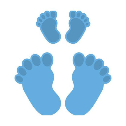 Feet Dies / Suajes de Pies Descontinuado Marianne design