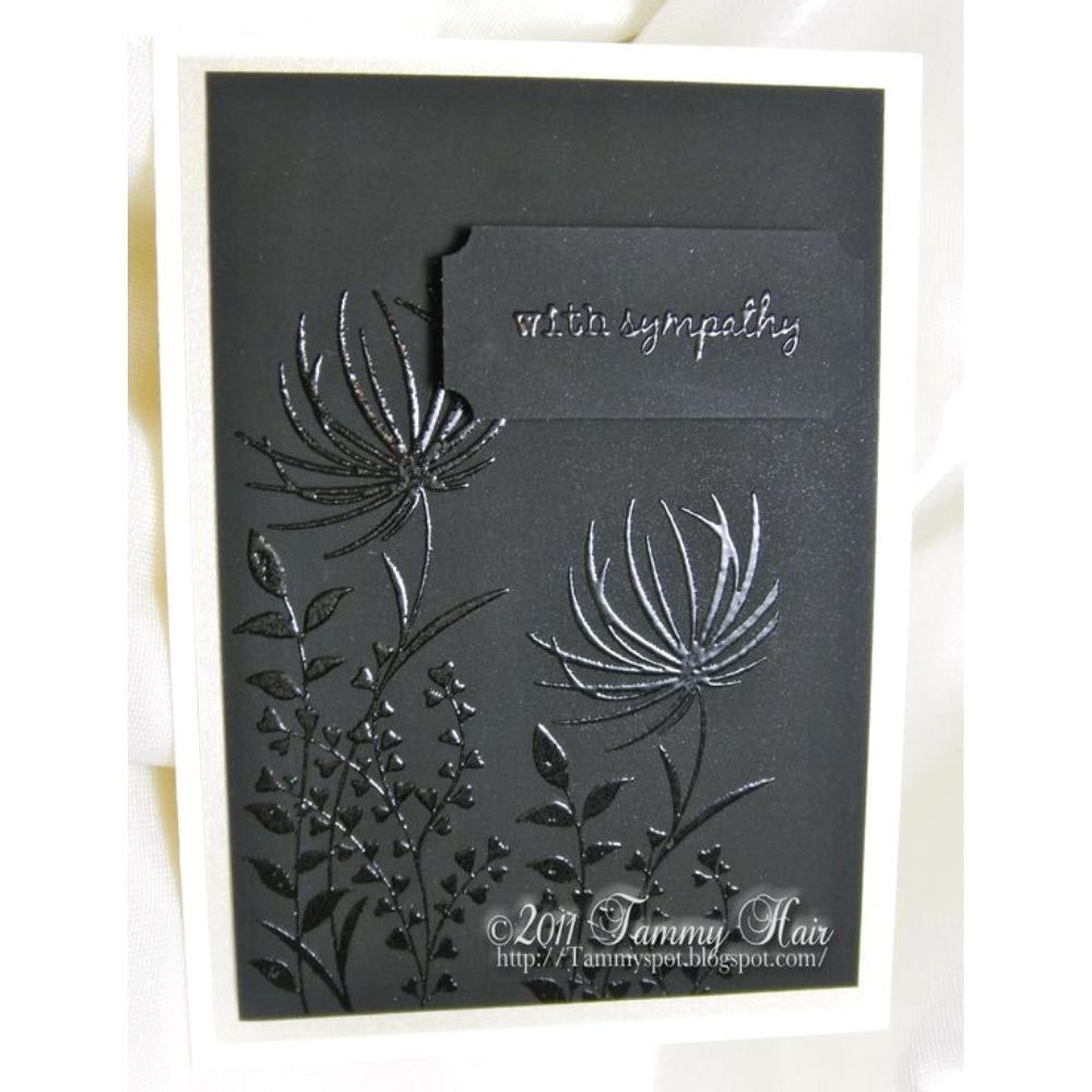 MBoss Embossing Powder Black / Polvo de Embossing Negro Polvos de Embossing Imagine