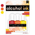 Alcohol Inks Pack Sunrise / Tintas Alcohol Cálidos Tintas al Alcohol American Crafts