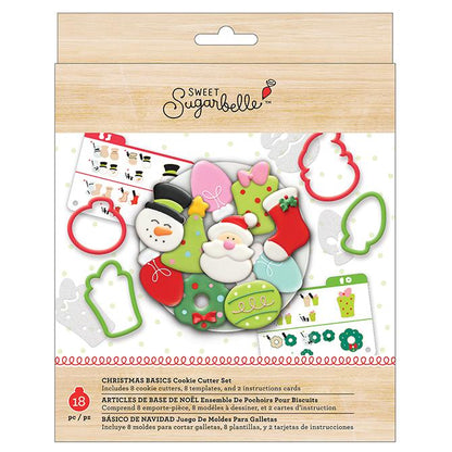 Cookie Cutter Christmas Set / Set Navideño Cortadores Galletas Descontinuado Sugarbelle