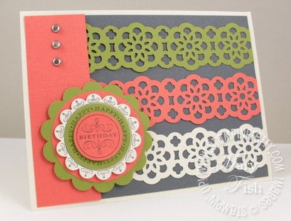 Nestabilities Dies Big Scalloped Circles Large / Suajes de Corte Circulos Descontinuado Spellbinders