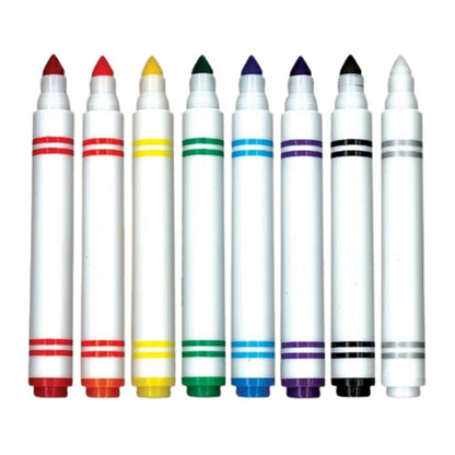 8 Washable Window Markers / 8 Marcadores Lavables para Vidrio Descontinuado Sargent Art