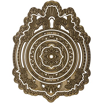 Nestabilities Majestic Elements Dies Gold Majesty Circles / Suajes de Corte Círculos Descontinuado Spellbinders