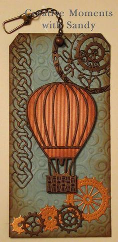 Hot Air Balloon Die / Suaje de Globos Aerostáticos Descontinuado Cheery Lynn Designs