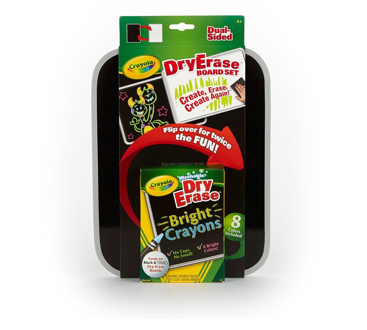 Crayola Dual-Sided Dry-Erase Board Set / Pizarrón Doble Cara Accesorios Crayola