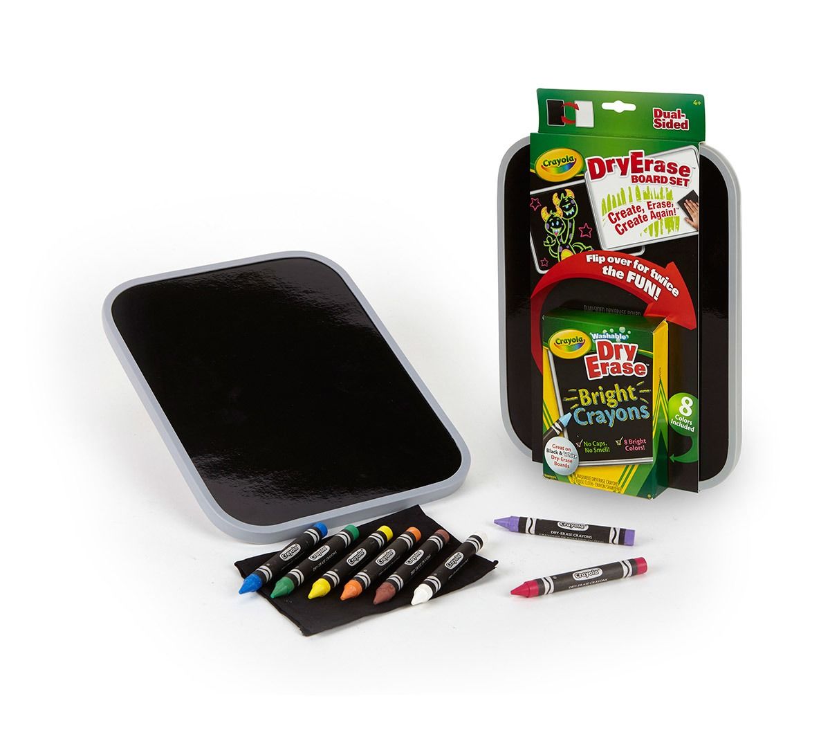 Crayola Dual-Sided Dry-Erase Board Set / Pizarrón Doble Cara Accesorios Crayola