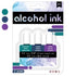 Alcohol Inks Pack Peacock / Tintas Alcohol Morados y Azules Descontinuado American Crafts