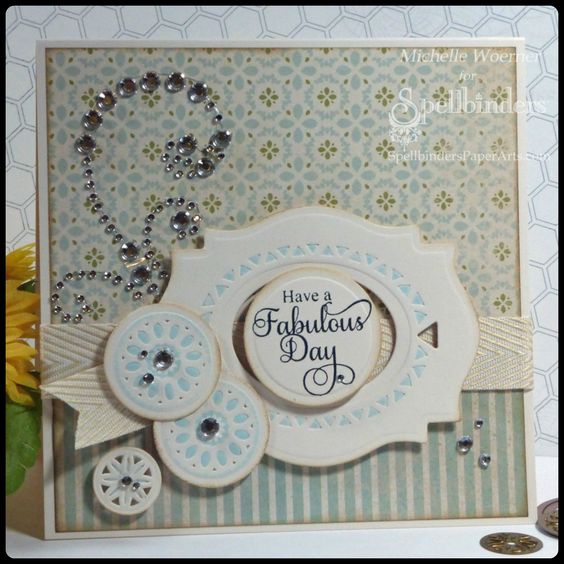 Labels Eighteen Dies and Emboss / Suaje y Realce Etiquetas Descontinuado Spellbinders
