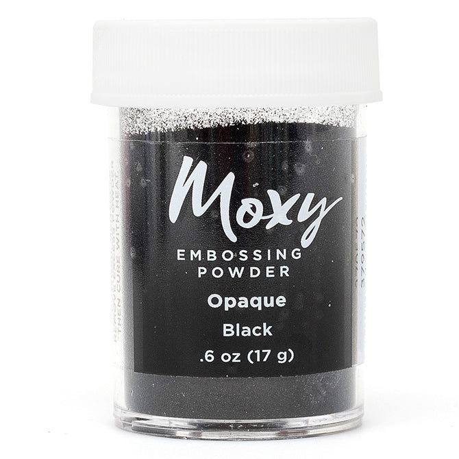 Moxy Black Embossing Powder / Polvo de Embossing Negro Descontinuado American Crafts