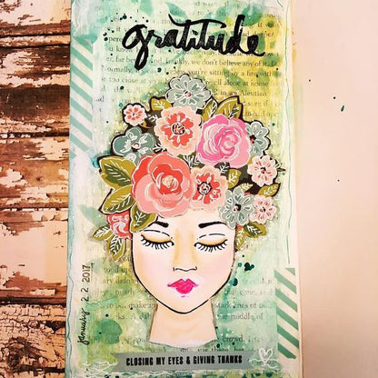 Acrylic Stamps Face, Eyes, Lips / Sellos de Acrílico Rostro, Ojos y Labios Descontinuado Jane Davenport