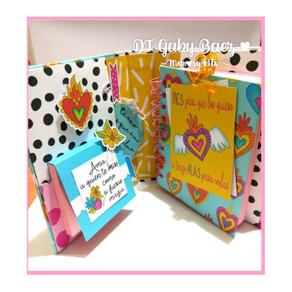 Kit de Papel Cartulina Cielito Lindo Papel Memory Kits