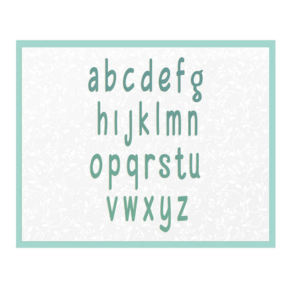 Smooth Lowercase Die / Suaje de Abecedario Descontinuado Couture Creations
