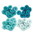 Wide Eyelets Aqua / Ojillos Anchos Agua Adornos / Embellishments We R Memory Keepers