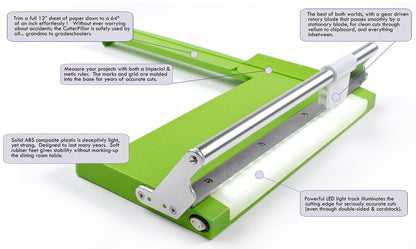 Cortadora de Papel / Cutterpillar Crop Trimmer Cortadoras / Guillotinas Cutterpillar