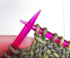 Crystalites Single Point Knitting Needles / Agujas de Acrílico para Tejer 1 punta