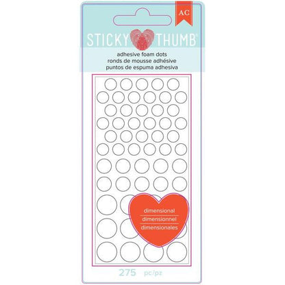 Adhesive Foam Dots / Puntos de Espuma Adhesiva Adhesivos / Pegamentos American Crafts