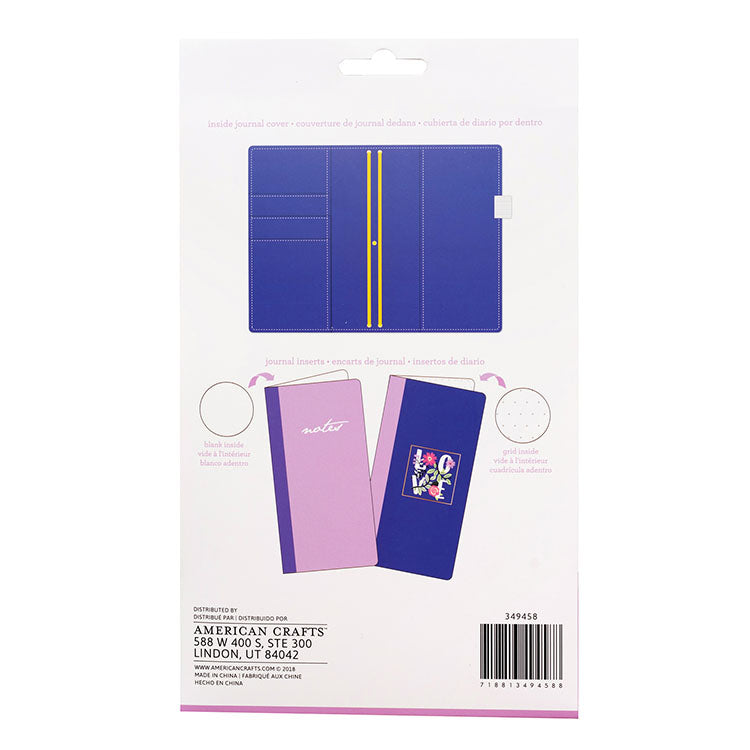 Journal Studio Kit Blue Glitter / Kit de Agenda Azul Brillante Agendas y Journals American Crafts