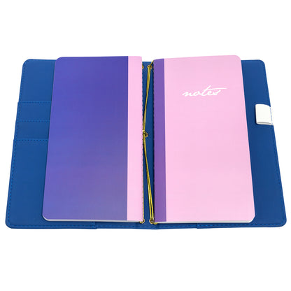 Journal Studio Kit Blue Glitter / Kit de Agenda Azul Brillante Agendas y Journals American Crafts