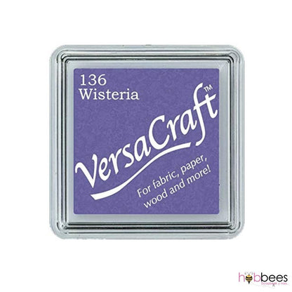 VersaCraft Mini Ink Pad Wisteria / Mini Cojín de Tinta Violaceo Descontinuado TSUKINEKO