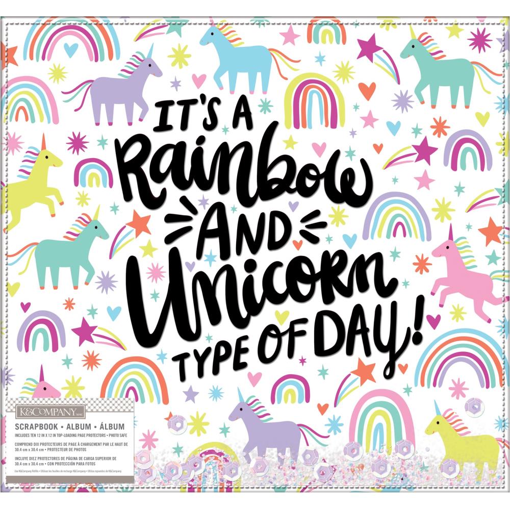 Rainbow &amp; Unicorn Album  / Álbum Fotográfico Arcoiris y Unicornio Descontinuado K &amp; Company