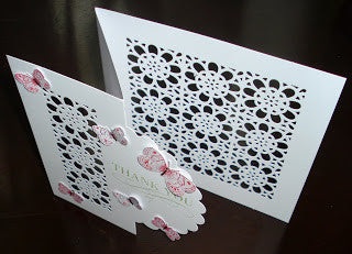 All Over the Page Crochet Flower Pattern / Perforadora Flor Moños Descontinuado Martha Stewart