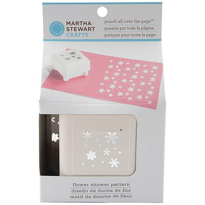 All Over the Page Flower Shower Pattern / Perforadora Lluvia De Flores Descontinuado Martha Stewart