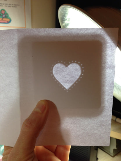 All Over the Page Studded Heart / Perforadora Corazón con Orilla Descontinuado Martha Stewart