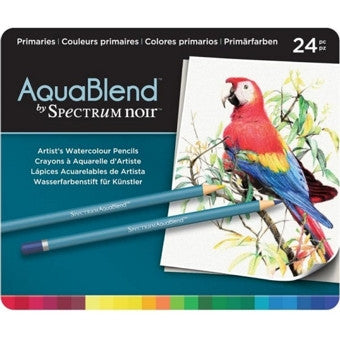 AquaBlend By Spectrum Noir Primaries 24 Set / Lápices de Colores Acuarelables Descontinuado Crafter&