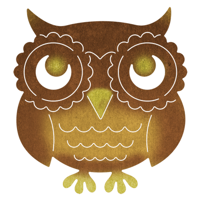 Whimsical Owl Die / Suaje de Búho Descontinuado Cheery Lynn Designs