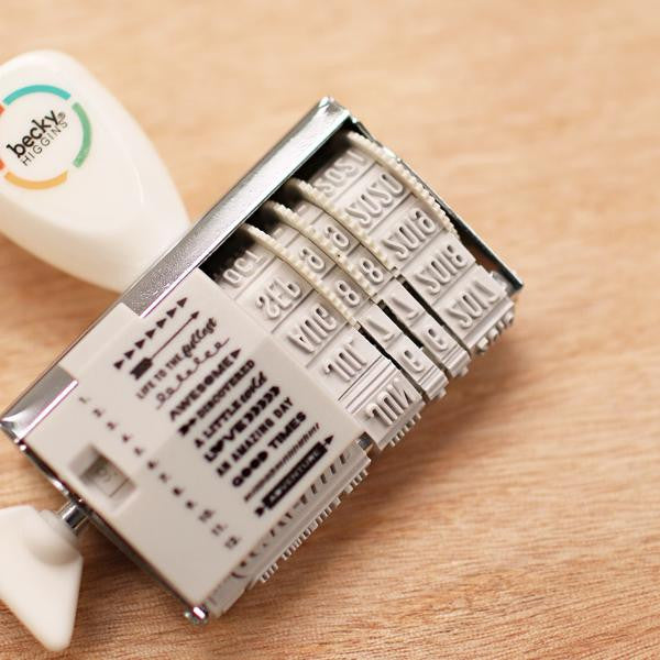 Roller Date Stamp / Sello Fechador Descontinuado Project Life