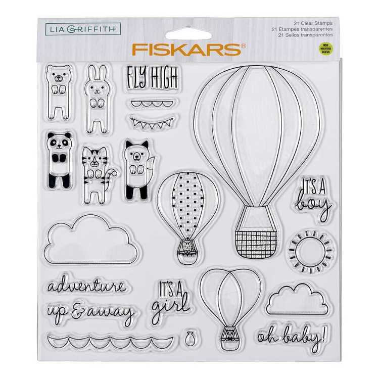 Oh Baby Stamps / 21 Sellos de Bebé Sellos Fiskars