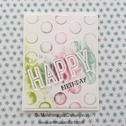 Dots Embossing Folders / Folders de Grabado Puntitos y Lunares Descontinuado We R Memory Keepers