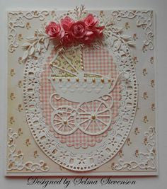 Baby Carriage Die / Suaje de Corte Carriola Descontinuado Memory Box