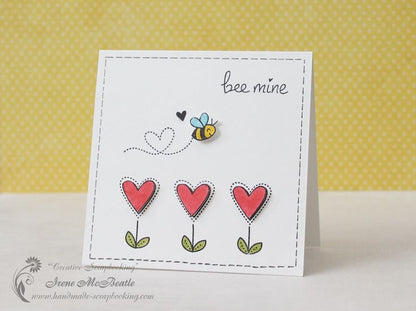 Bee Mine  / Sellos de Polímero Descontinuado Lawn Fawn