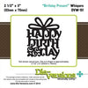Birthday Present Die / Suaje de Regalo Happy Birthday