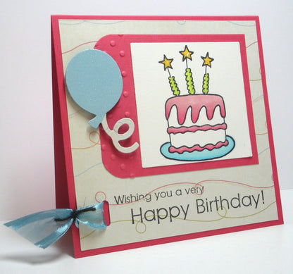 Suaje de Corte de Fiesta / Birthday Anniversaire Dados de Corte / Suajes / Troqueles Cuttlebug