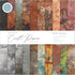 Metal Textures Paper Pack / Papel Doble Cara Textura de Metales Papel Craft Consortium