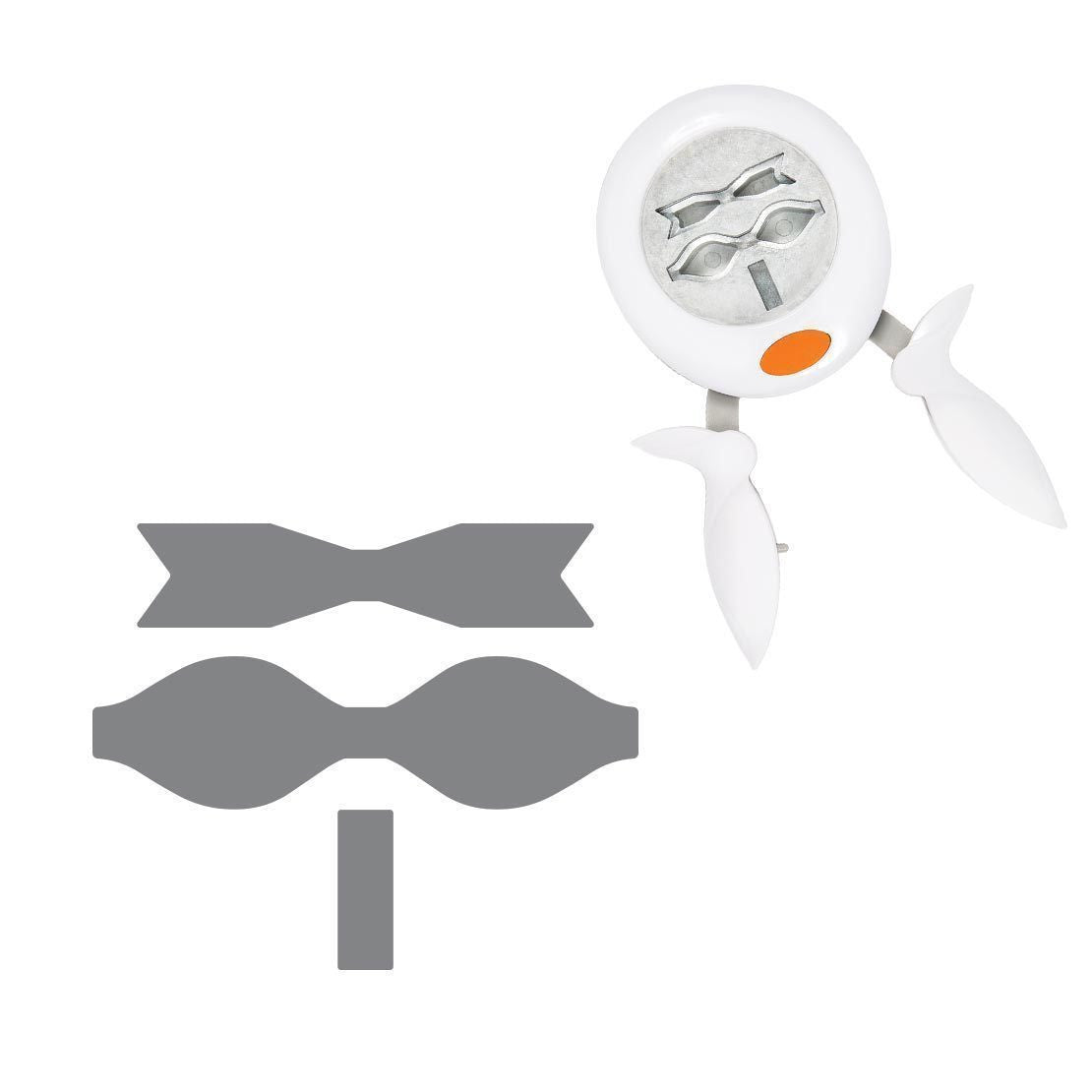Bow Tie X Large Easy Squeeze Punch / Perforadora de Moño Descontinuado Fiskars