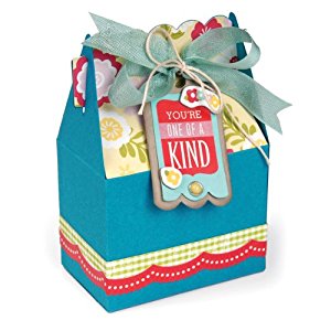 Box, Scalloped Gable Die / Suaje de Caja de Recuerdo Descontinuado Sizzix