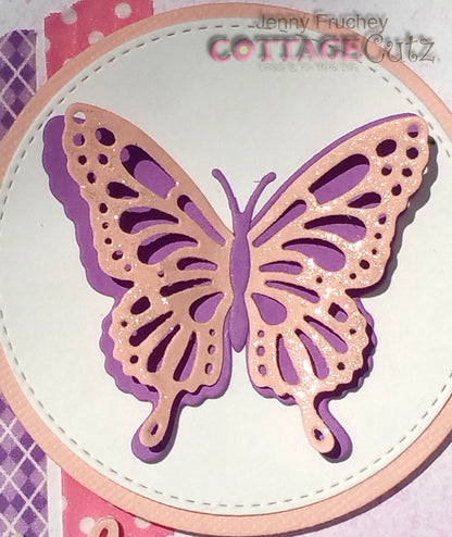 Butterfly Lisbeth Die /  Suaje Mariposa Lisbeth Descontinuado Cottage Cutz