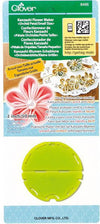 Plantilla para hacer flores de tela / Kanzashi Orchid petal small