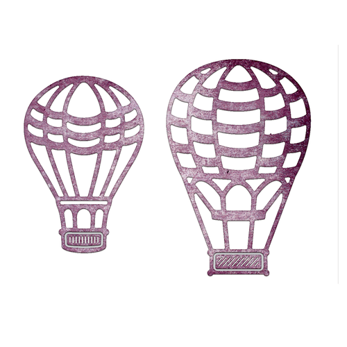 Hot Air Balloon Die / Suaje de Globos Aerostáticos Descontinuado Cheery Lynn Designs