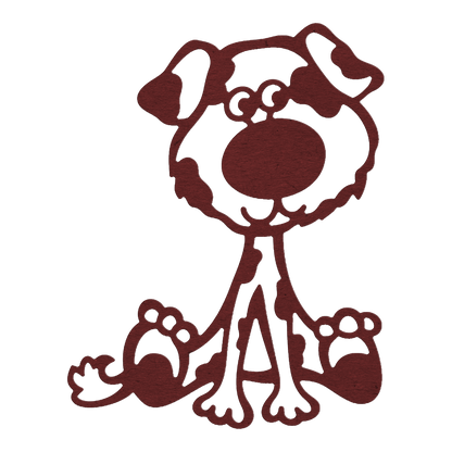 Funny Dog Die / Suaje de Perrito Descontinuado Cheery Lynn Designs