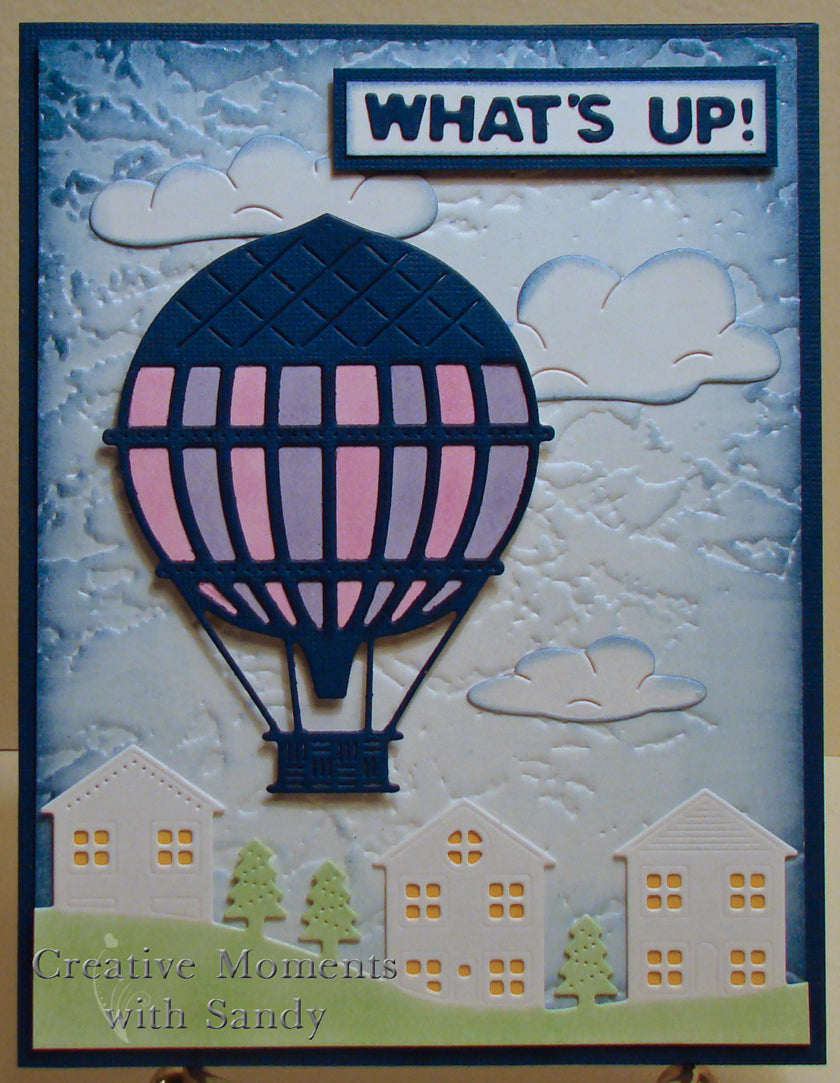Hot Air Balloon Die / Suaje de Globos Aerostáticos Descontinuado Cheery Lynn Designs