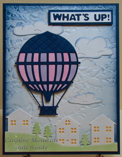 Hot Air Balloon Die / Suaje de Globos Aerostáticos Descontinuado Cheery Lynn Designs