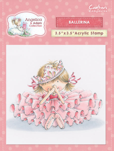 Ballerina Stamp / Sello de Bailarina Descontinuado Crafter&