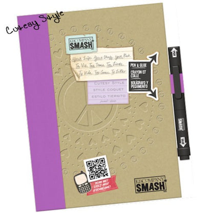 Smash Cutesy Style / Cuaderno tipo Diario o Agenda Smash Descontinuado K &amp; Company